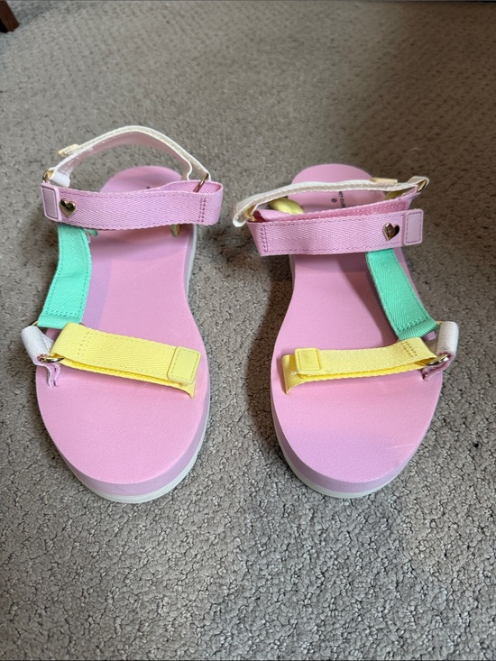 Stoney Clover Lane Shoes - Stoney Clover Lane x Target Pink Multi-Color Strap Sandals-Size 8, Never Worn
